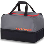 Dakine Boot Locker 69L Bag 2024 - A large, rectangular bag with a gray and black color scheme, featuring a zippered top and two sturdy handles.