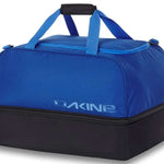 Dakine Boot Locker 69L Bag 2024 - A large, rectangular bag with a black base and blue top, featuring two handles at the top.