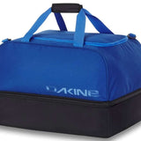Dakine Boot Locker 69L Bag 2024 - A large, rectangular bag with a black base and blue top, featuring two handles at the top.