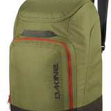 Dakine Boot Pack 50L 2024 - A green backpack with a gray zipper and black straps.