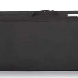 Dakine Boundary Ski Roller Bag 2024 - Black roller bag with two zippered compartments and a handle on top.