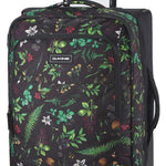 Dakine Carry-On Roller 42L 2022-2023 - Black roller suitcase with a zippered front pocket and two telescoping handles.