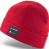 Dakine Cutter Beanie Youth 2024 - A red beanie with a black label featuring "DAKINE" in white letters.