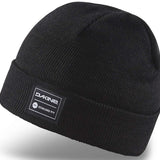 Dakine Cutter Beanie Youth 2024 - A black beanie with a white logo on the front.