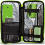 Dakine Deluxe Tune Tuning Kit - 2024 kit in a black zippered case with white and red lettering on top.
