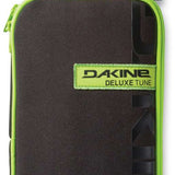 Dakine Deluxe Tune Tuning Kit - 2024 tuning kit in a black zippered pouch with lime green trim and zipper pull.