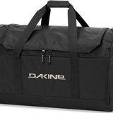 Dakine EQ Duffle 70L Bag 2024 - A large black duffel bag with a zippered top and two handles.