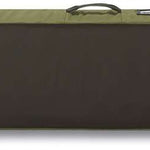 Dakine Fall Line Ski Roller Bag 2024 - Black roller bag with two wheels and a handle on top.