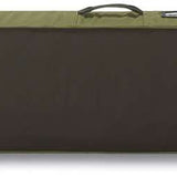 Dakine Fall Line Ski Roller Bag 2024 - Black roller bag with two wheels and a handle on top.