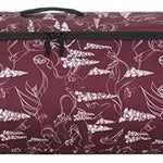 Dakine - Fall Line Ski Roller Bag 2024 is shown in a dark gray color with white lettering and graphics.