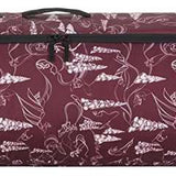 Dakine - Fall Line Ski Roller Bag 2024 is shown in a dark gray color with white lettering and graphics.