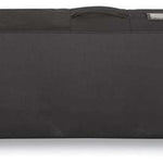 Dakine Fall Line Ski Roller Bag 2024 - Black roller bag with two wheels and a handle on top.