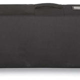 Dakine Fall Line Ski Roller Bag 2024 - Black roller bag with two wheels and a handle on top.