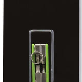 Dakine Fidget Tool 2022-2023 - A small, silver metal tool with a keychain ring and two flat ends on either side of it.