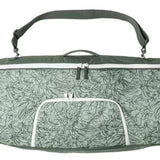 Dakine Freestyle Board Bag 2024 - A light blue bag with a floral pattern and white trim, featuring the word "DAKINE" in white letters on the front.