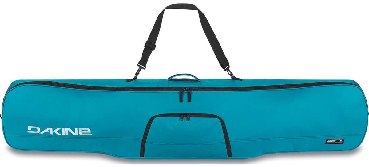 Dakine - Freestyle Board Bag 2024 is shown in a solid teal color with black zippers and straps.