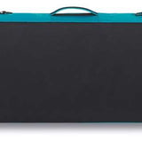 Dakine Freestyle Board Bag - A black bag with a blue stripe along the top and a handle on one end.