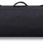 Dakine Freestyle Board Bag - A black bag with a zippered top and two handles, featuring a white logo on the side.