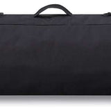 Dakine Freestyle Board Bag - A black bag with a zippered top and two handles, featuring a white logo on the side.