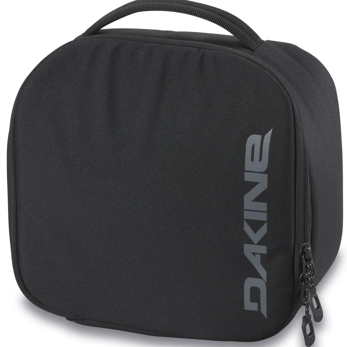 Dakine Goggle Case 2024 - Black case with zippered closure and handle on top.