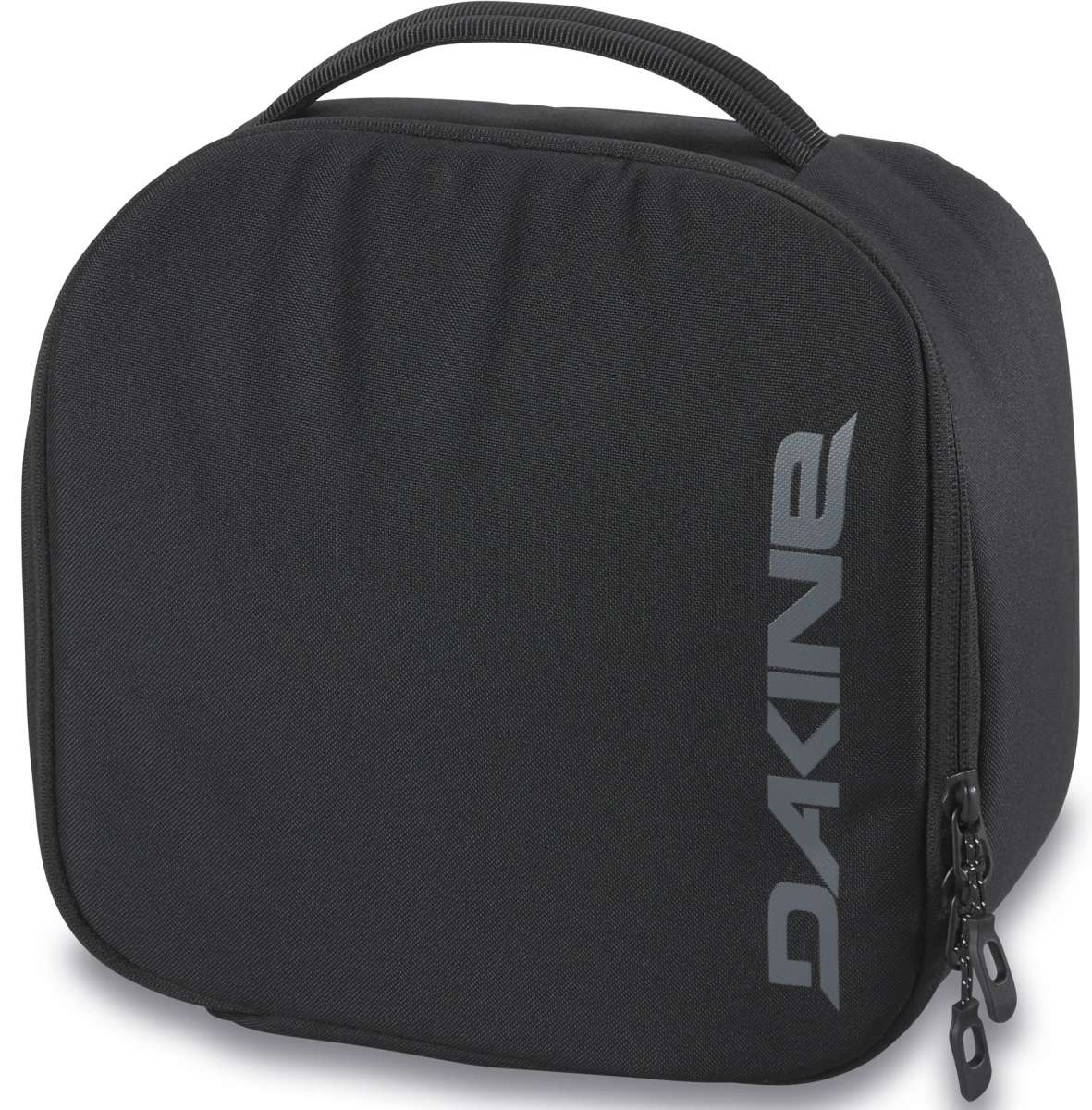 Dakine Goggle Case 2024 - Black case with zippered closure and handle on top.