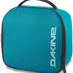 Dakine Goggle Case - A teal-colored case with a zippered closure, featuring a handle on top and a rectangular shape.