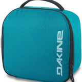 Dakine Goggle Case - A teal-colored case with a zippered closure, featuring a handle on top and a rectangular shape.