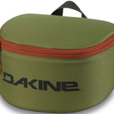 Dakine Goggle Stash - A green bag with a zippered top and handle, featuring the word "DAKINE" in black on the front.