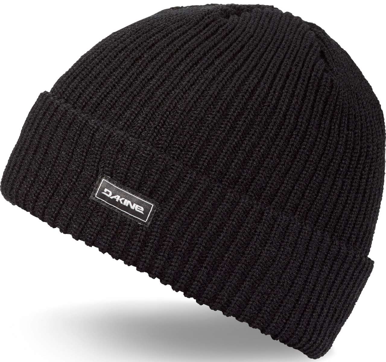 Dakine Hayden Beanie 2024 - A black beanie with a white logo on the front.