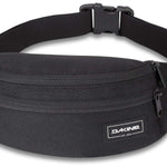 Dakine Hip Pack - A black hip pack with a zippered front pocket and adjustable strap.