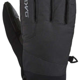 Dakine Impreza GORE-TEX Gloves - A pair of black gloves with a textured palm and fingers, featuring a prominent "DAKINE" logo on the back of one glove in white text.