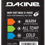 Dakine Indy Hot Wax 3-Pack 160g 2024