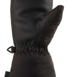 Dakine Kids Tracker Mitt 2022-2023 - A black mitt with a textured palm and thumb, featuring a small logo on the cuff.