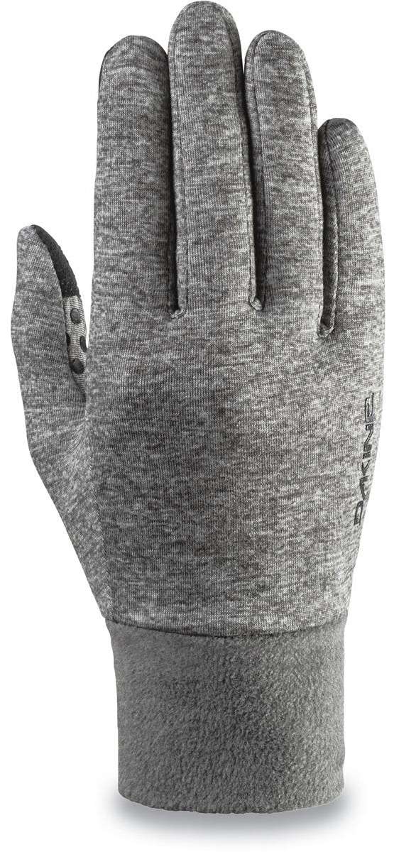Dakine Lades Storm Liner 2022-2023 - A gray liner glove with a textured palm and thumb.