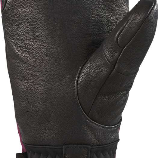 Dakine Ladies Baron GORE-TEX Index Mitt - Mitts are black with a quilted pattern on the back and thumb.
