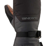 Dakine Leather Scout Mitt 2022-2023 - A brown leather mitt with a black strap and buckle on the wrist, set against a white background.