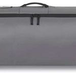 Dakine - Low Roller Board Bag 2024 is shown from a front view, featuring a gray and black color scheme with orange accents.