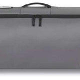 Dakine - Low Roller Board Bag 2024 is shown from a front view, featuring a gray and black color scheme with orange accents.