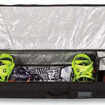Dakine Low Roller Board Bag 2024 - Black bag with white logo and straps on top.