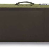 Dakine Low Roller Board Bag 2024 - Black bag with white logo and straps on top, lying flat on a light-colored floor.