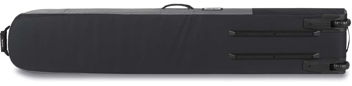 Dakine Low Roller Board Bag 2024 - Black bag with white lettering and a handle on top.