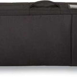 Dakine Low Roller Board Bag 2024 - Black bag with white logo on top and black wheels at the bottom.