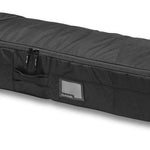 Dakine Low Roller Board Bag 2024 - Black bag with a zippered top and two side pockets, featuring a rectangular shape and a handle on one end.