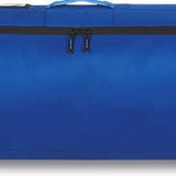 Dakine Low Roller Board Bag 2024 - Black bag with a blue logo and zipper on top, featuring a handle at one end.