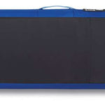 Dakine Low Roller Board Bag 2024 - Black bag with white lettering and a zippered pocket on the side.