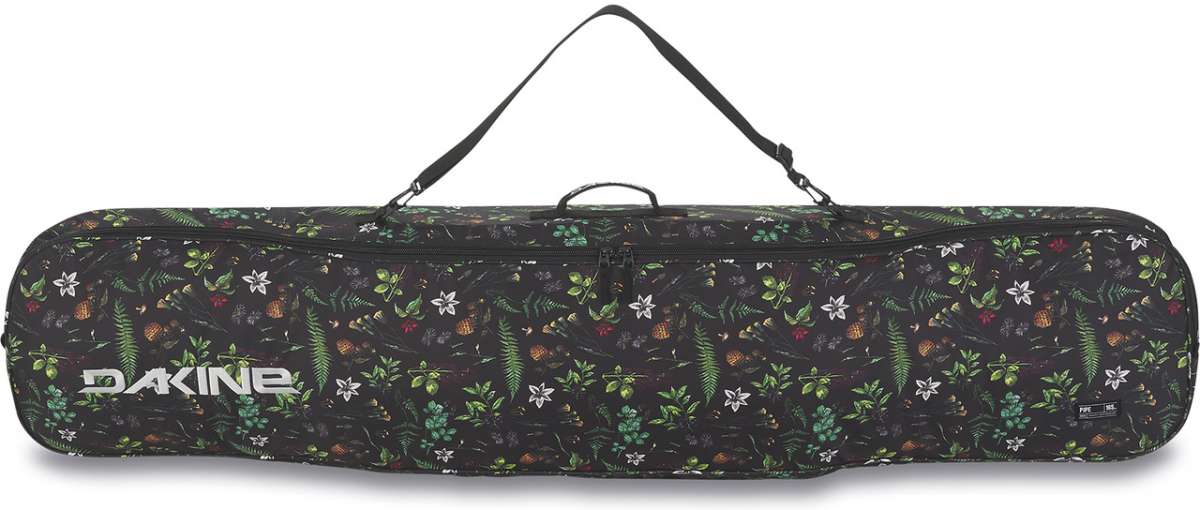 Dakine Pipe Board Bag 2022-2023 - Black bag with white Dakine logo and zippered top.