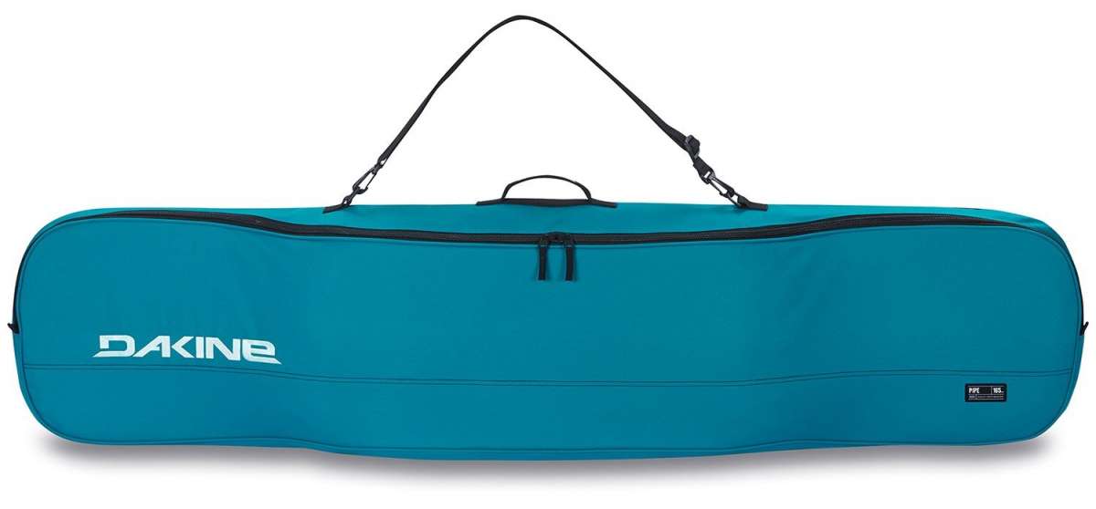 Dakine - Pipe Board Bag 2024 is shown in a solid teal color with black zipper and handle.
