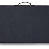 Dakine Pipe Board Bag 2024 - Black bag with a zippered top and handle on one end, featuring a rectangular shape with rounded corners.