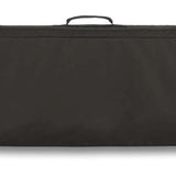 Dakine Pipe Board Bag 2024 - Black bag with a zippered top and handle on one end, featuring a rectangular shape with rounded corners.