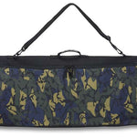 Dakine Pipe Board Bag 2024 - A black bag with a white logo and straps on top.